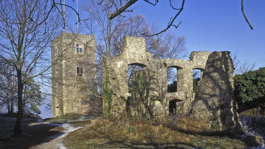 Festungsruine Hohentwiel, Ruine der Kirche in der oberen Festung