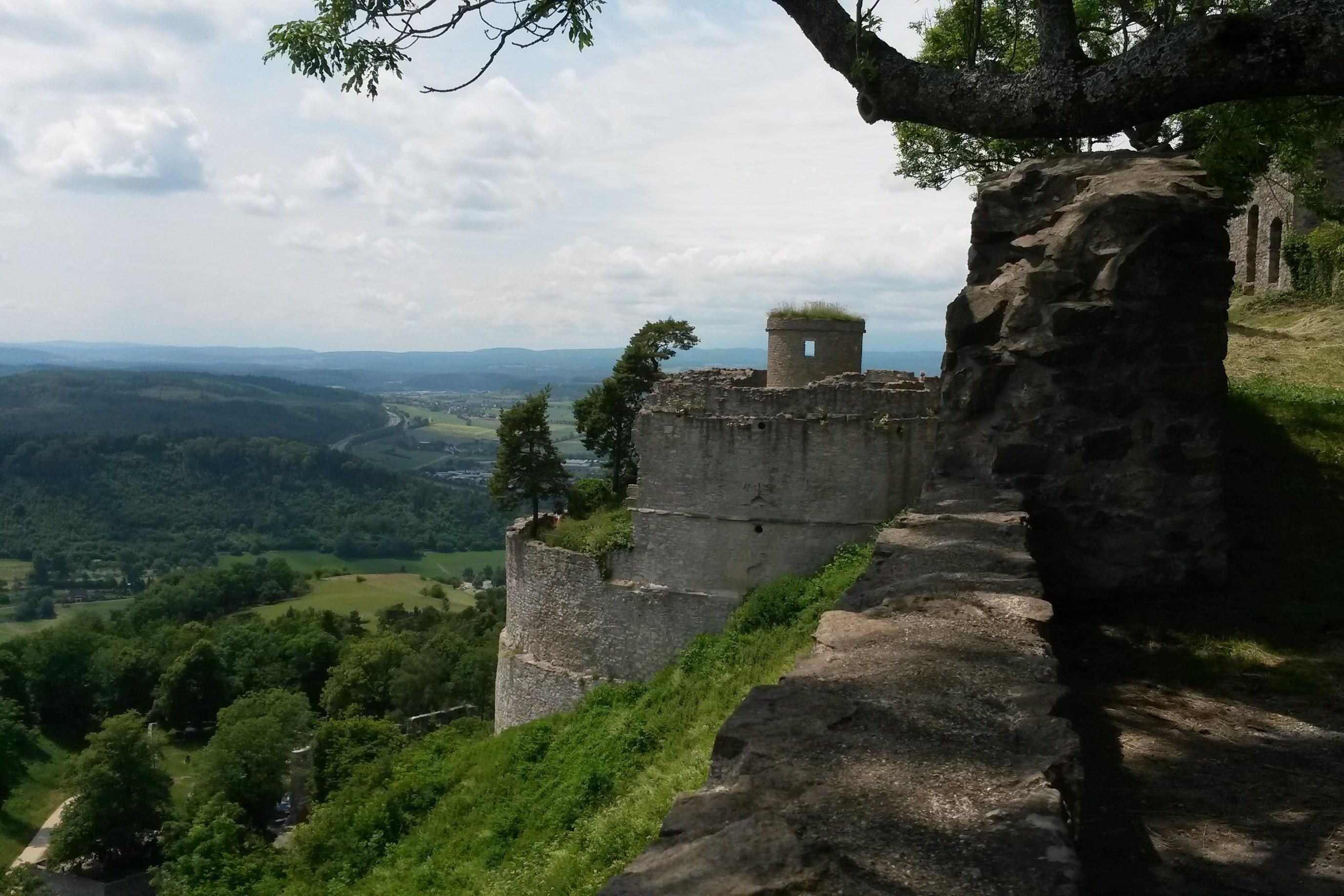 Festungsruine Hohentwiel, Ausblick auf das Umland