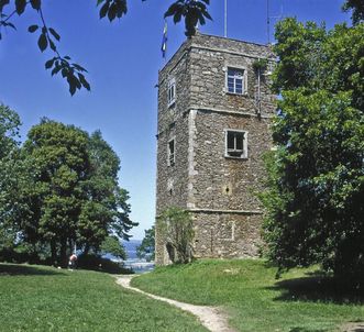 Festungsruine Hohentwiel, Kirchturm der oberen Festung