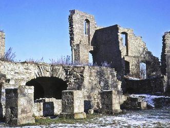 Festungsruine Hohentwiel, Obere Festung, Langer Bau 