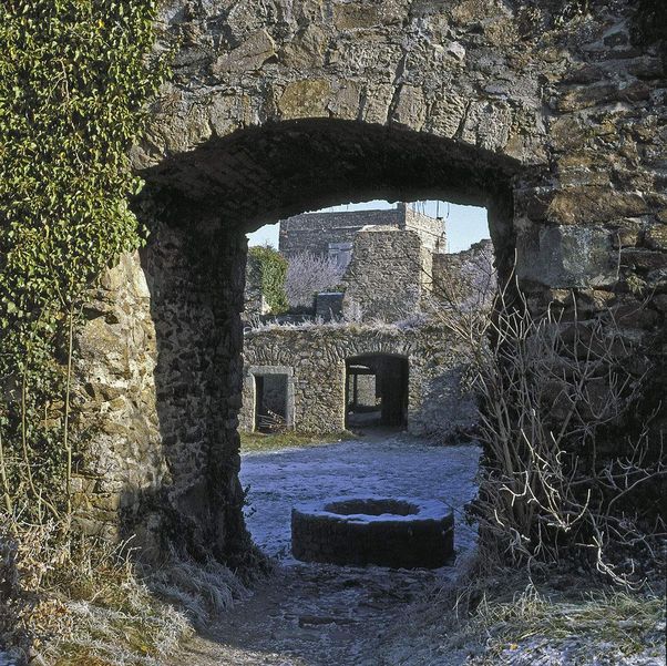 Ruines du château-fort de Hohentwiel, Passage