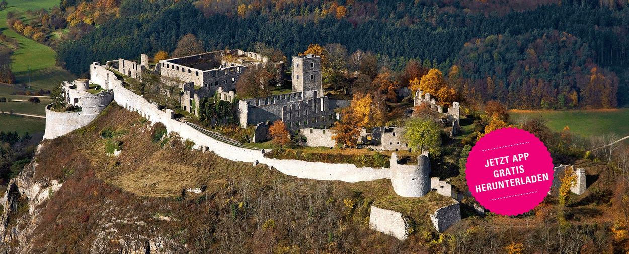 Festungsruine Hohentwiel, Luftansicht