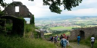 Festungsruine Hohentwiel, Besucher am Hohentwieltag