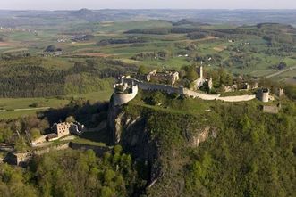 Festungsruine Hohentwiel, Luftaufnahme