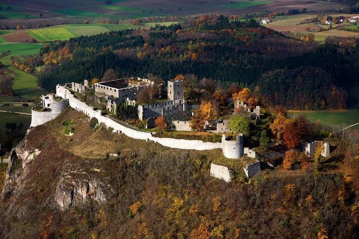 Festungsruine Hohentwiel, Luftansicht