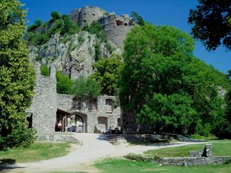 Festungsruine Hohentwiel, Karlsbastion Rondell Augusta