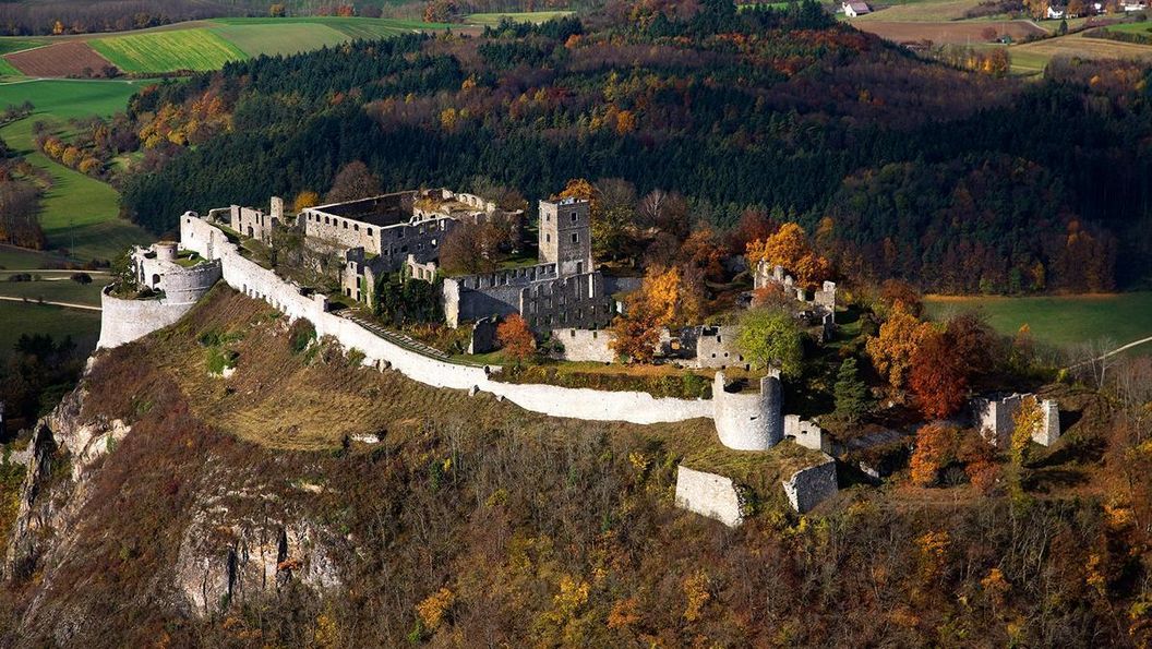 Festungsruine Hohentwiel, Luftansicht