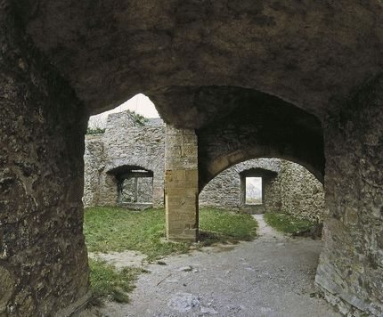 Ruines du château-fort de Hohentwiel, Passage vers la cour intérieure
