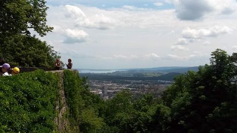 Hohentwiel Fortress Ruins, View