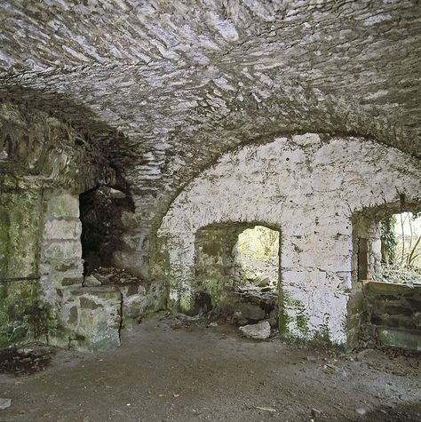 Festungsruine Hohentwiel, Innenansicht der ehemaligen Schmiede