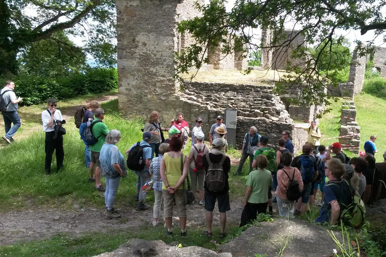 Festungsruine Hohentwiel, Event, Hohentwiel-Tag, Besucher